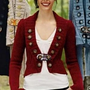 Charlie & Robin, for Anthropologie♥️ red sweater